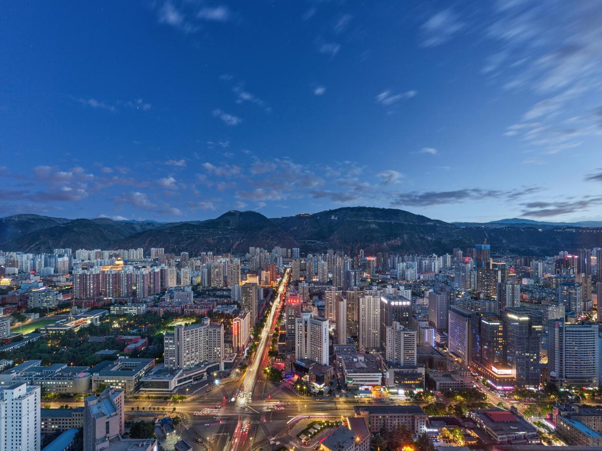 Hilton Lanzhou City Center Kültér fotó