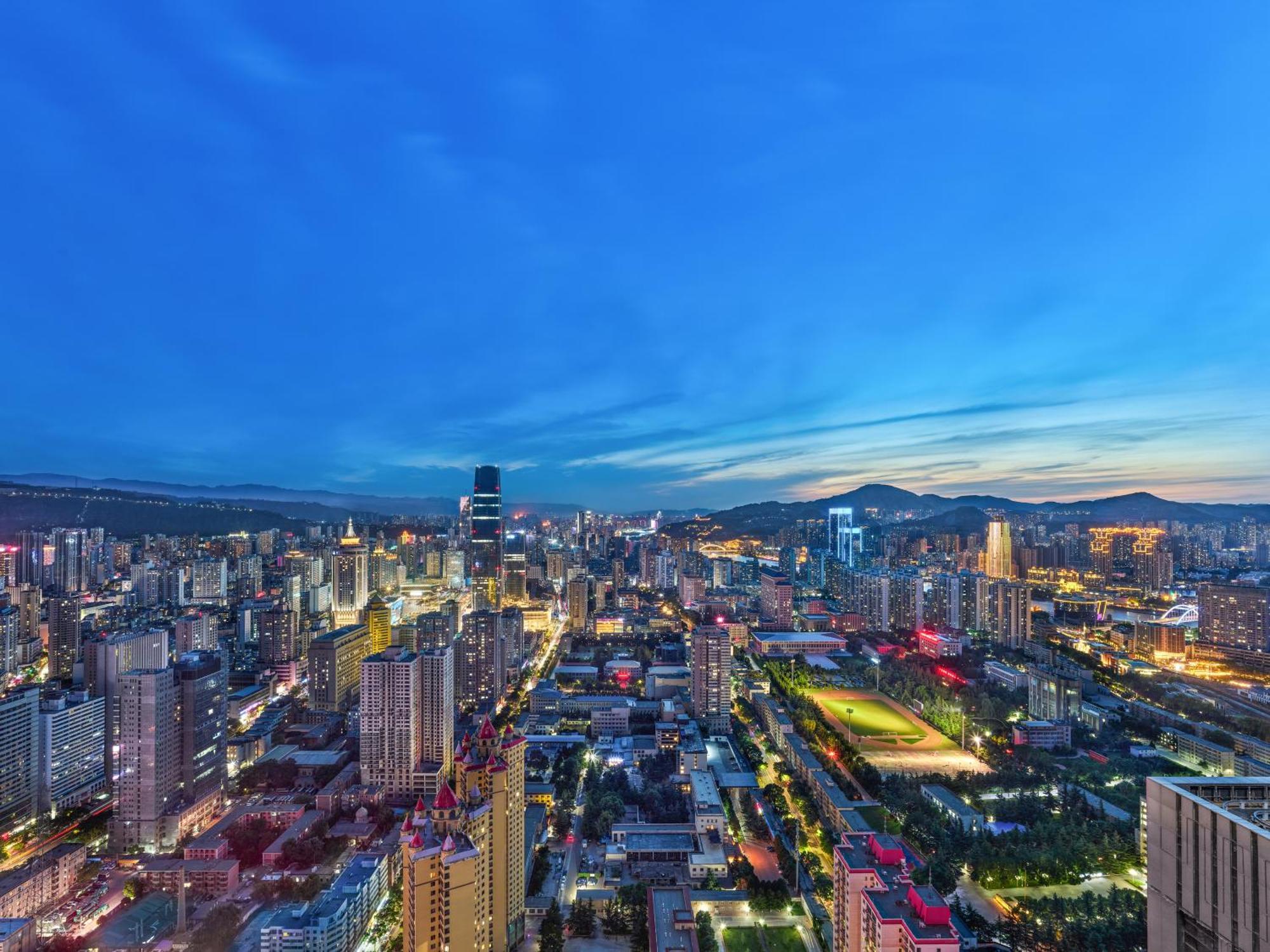 Hilton Lanzhou City Center Kültér fotó